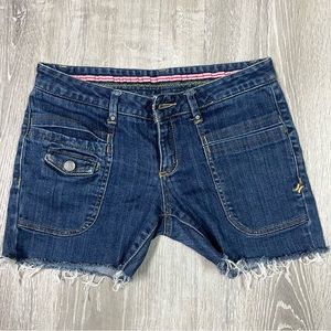 Hurley Cutoff Jean Shorts Size 7